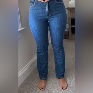 Abercrombie & Fitch Women's High Rise Jeans - Blue